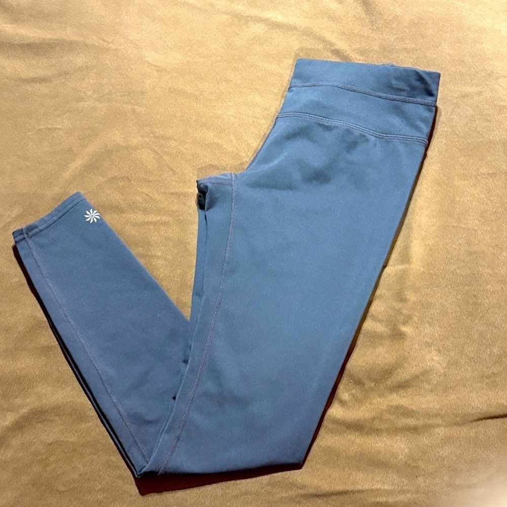Athleta‎ Gray Yoga Athletic Leggings Size S